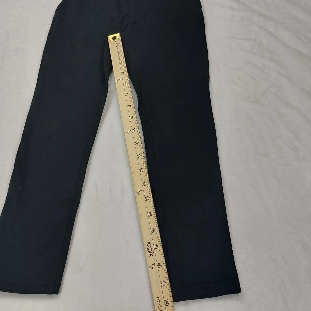 THE CHILDREN'S PLACE GIRLS BLACK PULL ON PANTS SIZE 6X/7